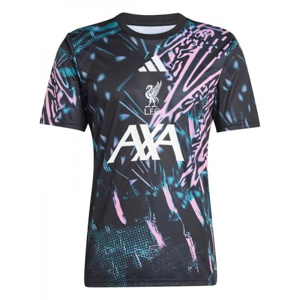 Liverpool maillot d'entraînement uniforme noir spécial adulte homme 2025-2026